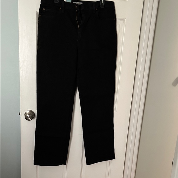 Lee Women's Black Straight Leg Jeans - Picture 2 of 4
